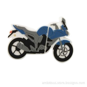 Motorcycle-shaped USB flash drive